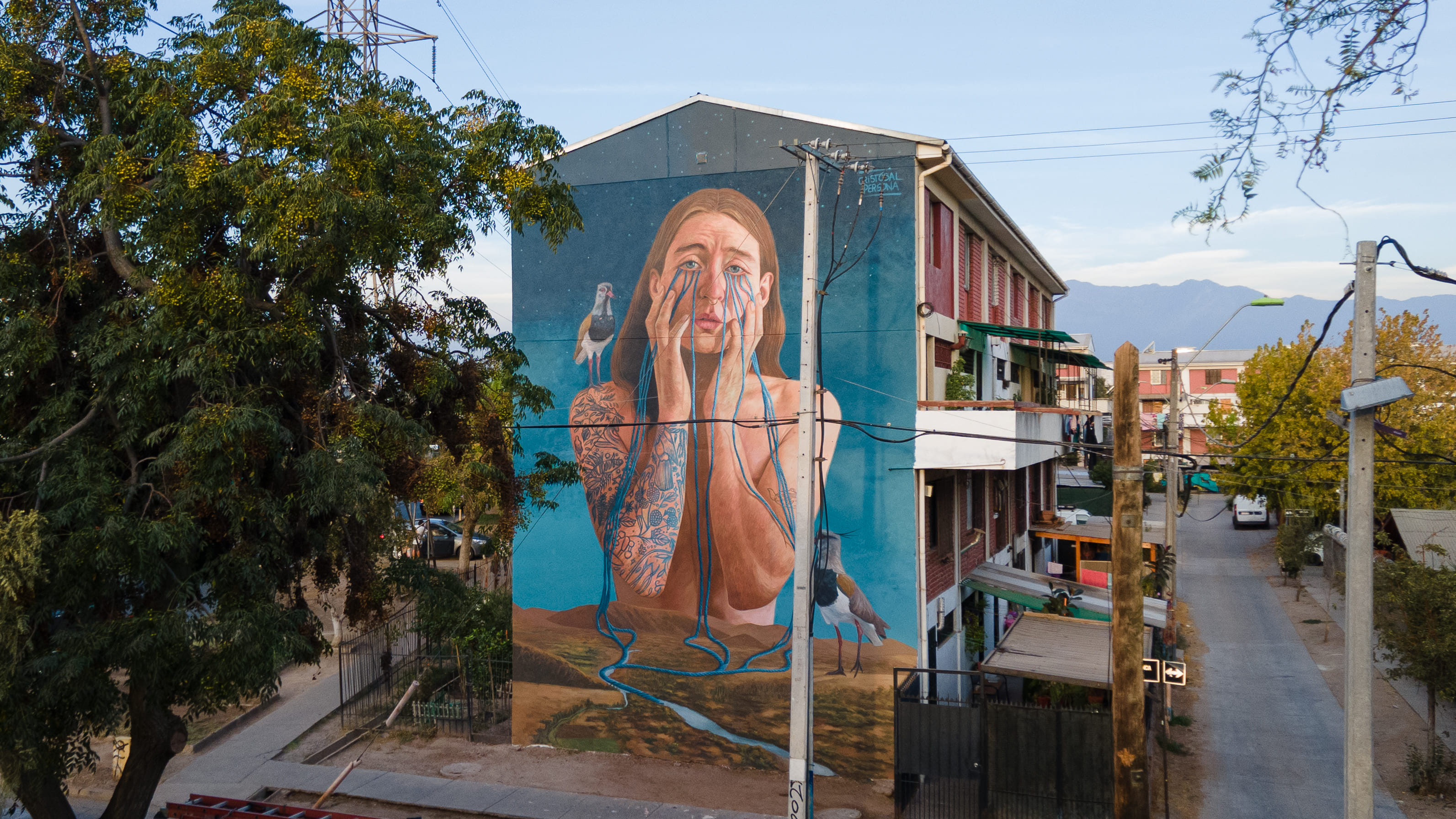 Mural Cristobal Persona. Foto: Metro21.
