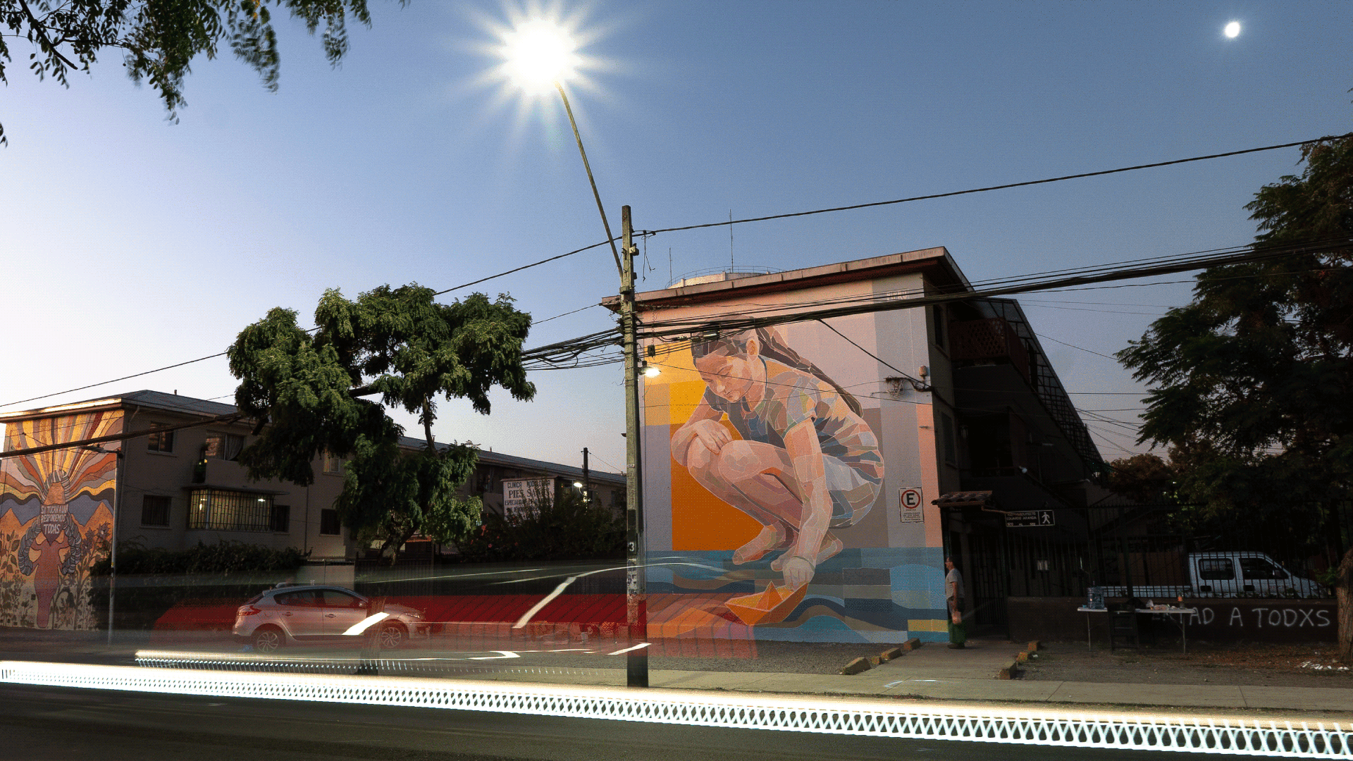 Mural Piero Maturana. Foto: Metro21.
