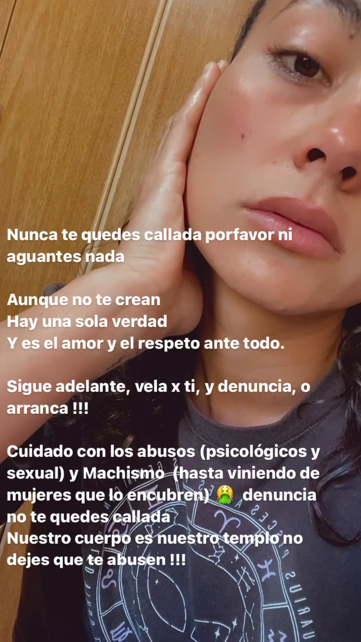 Camila Recabarren denunció graves agresiones de su hermano. Fuente: Instagram.