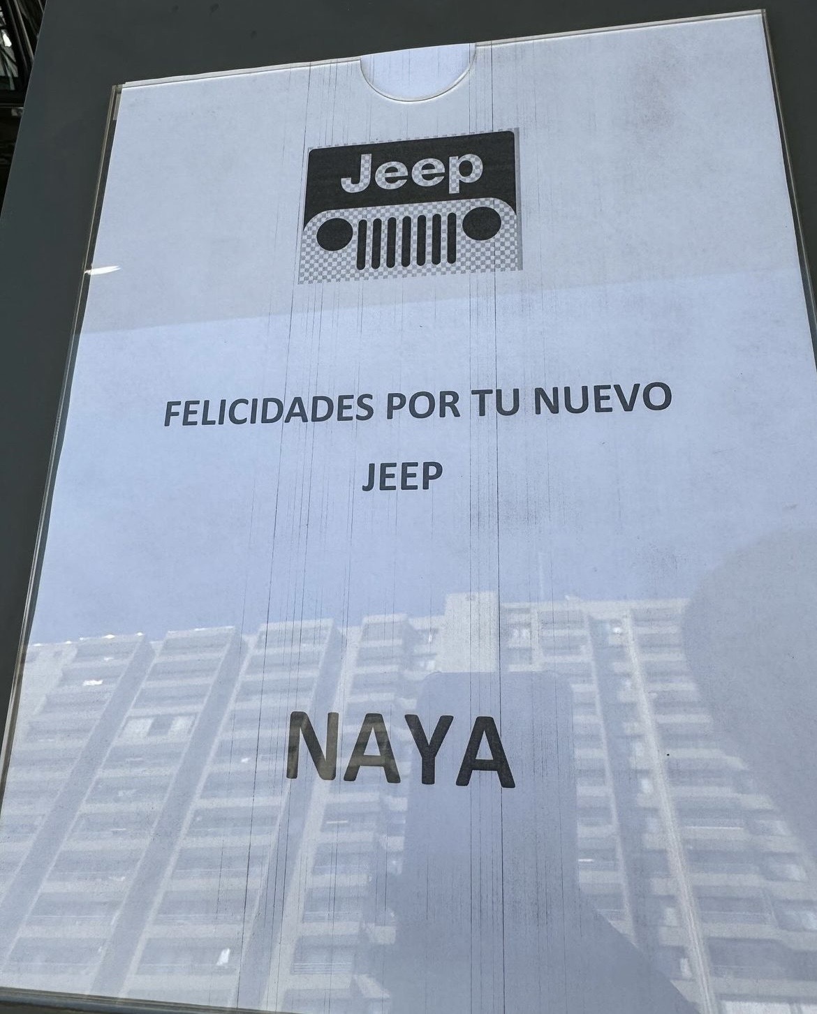 Jeep de Naya Fácil. Fuente: Instagram.